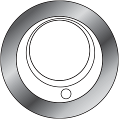 Fig. 9-11: Space heater with over-sized insulating shell